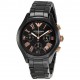 Armani Ceramica Black Copper Metal Watch