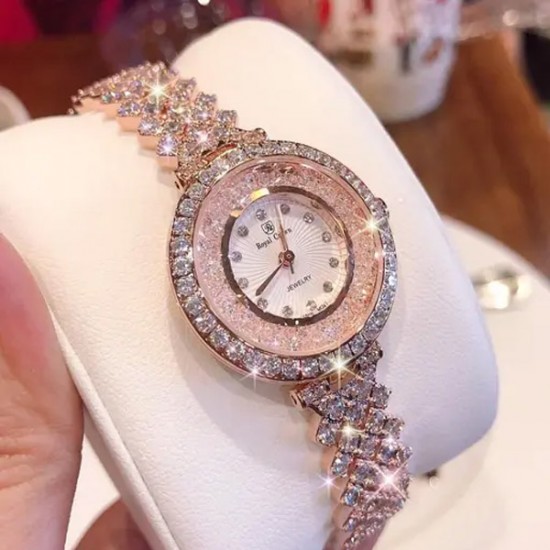 Crystal Rose Gold Fashion Watch