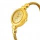 Formal Analogue Women's Watch(Gold Dial Women's Standard Gold