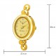 Formal Analogue Women's Watch(Gold Dial Women's Standard Gold