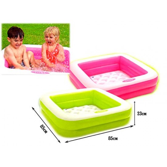 Intex Infatable Square Pool -Green- 57100