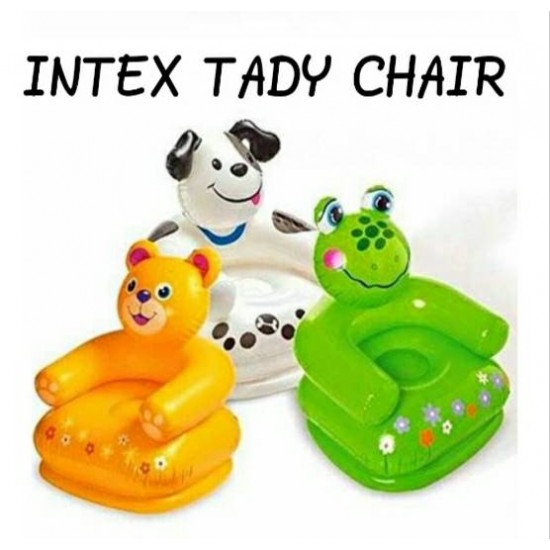 Intex Teddy Bear Shape Chair/Lazy Sofa for Children/Animal Chair for Girls & Boys - (Pack of 1)