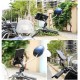 C2 Bike Mobile Stand Metal Body 360 Degree Rotating Mirror Stand Full Metal Body Scooty Mobile Holder Stand for Bicycle, Motorcycle, Scooty with All Smartphones