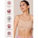 Everyday Wireless & Non-Padded Easy Breezy Slip-On T-Shirt Cotton Bra for Women with Full Coverage