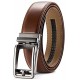 Genuine Leather Belt for Men with Easier Adjustable Autolock Buckle - Micro Adjustable Belt Fit Everywhere |Formal & Casual