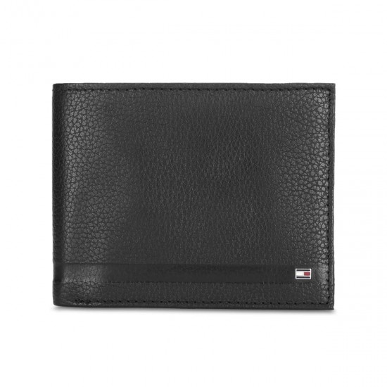 Tommy Hilfiger Black Men's Wallet, Card Case and Key Fold Combo