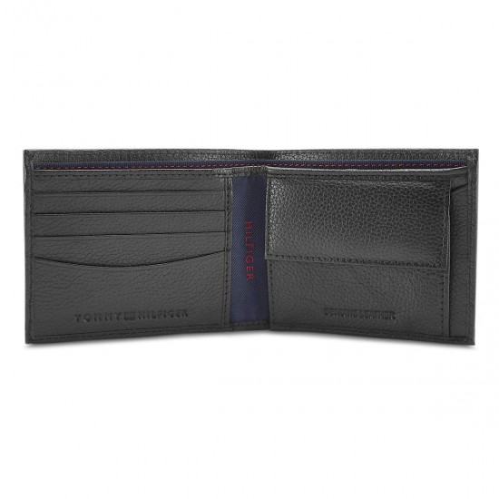 Tommy Hilfiger Black Men's Wallet, Card Case and Key Fold Combo