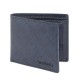 Tommy Hilfiger Men Leather Global Coin Wallet - Navy