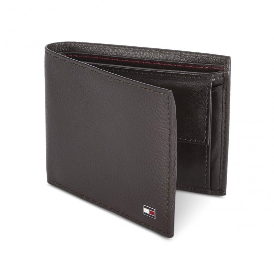 Tommy Hilfiger Felix Men's Leather Wallet - Brown