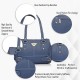 Women's Vegan Leather Nightingale Handbags Shoulder Hobo Bag Ladies Purse