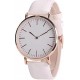 Leather Color Change White to Pink Analog Color Change Wrist Watch for Women for Girls