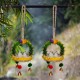 Artificial Bird Nest Hanging (4 Pcs)