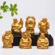 Fengshui Laughing Buddha Set of 6 Different Poses for Money, Good Luck, Health, Wealth & Happiness | Living Room