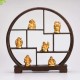 Fengshui Laughing Buddha Set of 6 Different Poses for Money, Good Luck, Health, Wealth & Happiness | Living Room