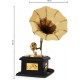 Antique Handmade Vintage Dummy Gramophone Decorative Showpiece - 23 cm