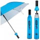 Wine Bottle Shape Mini Compact Foldable Umbrella with Plastic Case (Multi Color, Pack of 1)| Manual lift Folding Portable Umbrella with Bottle Cover for UV Protection & Rain