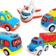 Baby Toy Cars for 1 Year Old Boy | 5 Set Push and Go Vehicles Friction Powered Cars Toy for Toddlers | Early Educational Toys and Birthday Gift for 1, 2, 3 Years Old Boys Girls