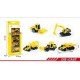 5 in 1 JCB Set for Kids | Driving Die-Cast Emergency Toys for Boys Girls 