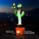 Dancing Talking Cactus Toys for Kids Funny Education Toys for Baby can Sing Wriggle Record & Repeat What You Say and LED Lighting Children Electronic Toy for Home Decor