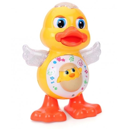 Dancing Duck With Light Music Sound Real Dancing Singing Duck Toy Moving Eyes Moving Lips Action Pet For Child Toddler Infant Kids Boys & Girls