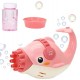 Dolphin Bubbles Gun for Toddlers Toys, New Gatling Bubble Machine Outdoor Toys for Boys and Girls - Pack of 1