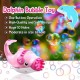 Dolphin Bubbles Gun for Toddlers Toys, New Gatling Bubble Machine Outdoor Toys for Boys and Girls - Pack of 1