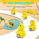 Electric Duck Toys for Kids, Ducks Climbing Toys Slide Toy Set, 9 Ducks Automatic Stair-Climbing Toys with Lights and Music, Small Duck Toys Moving Toys, Children's Day Gift, Birthday Gifts