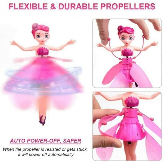 Flying Fairy Doll Hand Induction Control Dolls Child Fly Toy Kids Gift