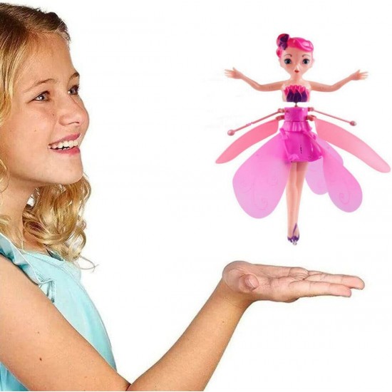 Flying Fairy Doll Hand Induction Control Dolls Child Fly Toy Kids Gift