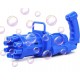 Gatling Bubble Gun for Kids with Soap Solution Indoor and Outdoor Toys for Toddlers Bubble Launcher Machine for Girls and Boys