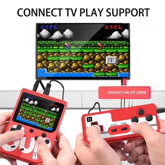 400 in 1 SUP Retro Game Box Console Handheld Game Pad with Remote / Led Screen / USB Rechargeable Portable Game Compatible with All Devices