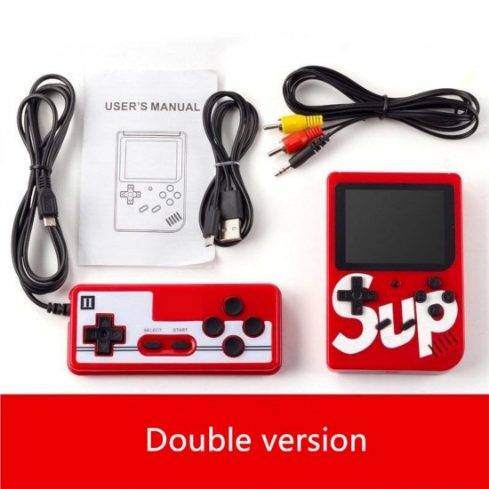 400 in 1 SUP Retro Game Box Console Handheld Game Pad with Remote / Led Screen / USB Rechargeable Portable Game Compatible with All Devices