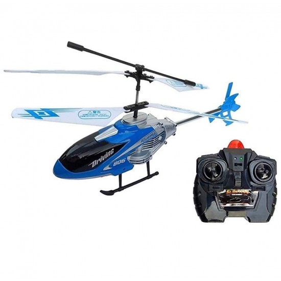 Velocity Flying Helicopter with Unbreakable Blades Infrared Sensors