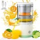 Citrus Juicer Electric Orange Squeezer Lemon Squeezer Electric High Juice Yield Juicer USB Charging Juicer Lime Press Wireless Portable Travel Juice (Multi Color)