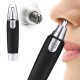 3 in 1 Electric Nose & Ear Hair Trimmer for Men & Women | Dual-edge Blades |Painless Nose and Ear Hair Remover Trimmer Eyebrow Flawless Electronic (black)