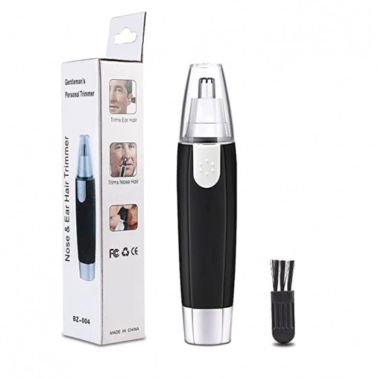 3 in 1 Electric Nose & Ear Hair Trimmer for Men & Women | Dual-edge Blades |Painless Nose and Ear Hair Remover Trimmer Eyebrow Flawless Electronic (black)