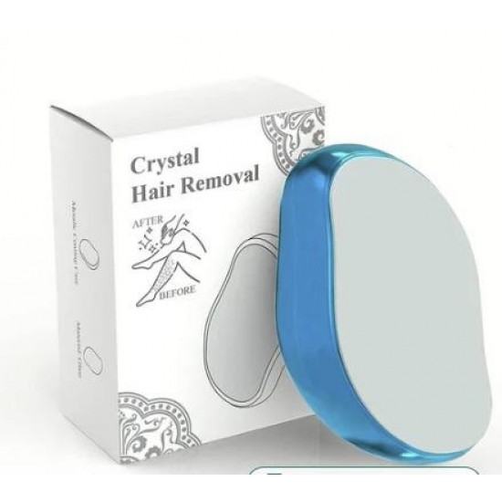 Crystal Hair Eraser for Women and Men, Reusable Crystal Hair Remover Device Magic Painless Exfoliation Hair Removal Tool, Magic Hair Eraser for Back Arms Legs