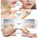 Golden Pulse Facial Massager T Shape Gold Facial Beauty Massager Energy