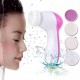 5 in 1 Portable Electric Facial Cleaner Battery Powered Multifunction Massager, Face Massager, Beauty Massager, Facial Massager For Women (Multi Color)