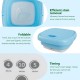 Mini Portable Folding Washing Machine Bucket Washer Mobile Foldable Washing & Spin Dry for Camping, Travel, Lightweight and Easy to Carry