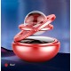 Solar Powered Rotating Red Solar Crystal Car Air Freshener Car Dashboard Accessory For Car Interior Decoration For All Cars