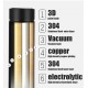 Water Bottle Led Temperature Display Double Walled Vacuum Insulated Stainless Steel Bottle, Ideal for Home, Gym, Travel 500 Ml