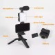 Vlogging kit 6 in 1 Combo (Shotgun Microphone, Selfie Light, Tripod Stand, Mobile Holder, Shock Mount, Noise Cancellation Foam) Vlog Kit for Recording/YouTube/Reels & Photography