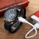 USB Cigarette Lighter Watch Rechargeable flameless Windproof Unique Designer Wristwatch .2 in 1 Watch Lighter for Cigarette Stylish (Black)