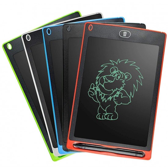 8.5 Inch LCD Writing Tablet E-Notepad Ruff Pad Doodle Board Drawing Tablet, Erasable Reusable Electronic Drawing Pads, Educational and Learning Tool for 3-6 Years Old Boy & Girls (Multicolor)