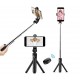 XT-02 Bluetooth Extendable Selfie Stick with Wireless Remote for Making TikTok, Vlog Videos and Tripod Stand Selfie Stick for for Mobile and All Smart Phones